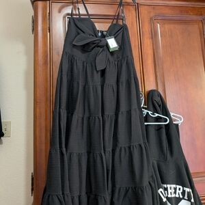 Kate Spade Irene tiered seersucker dress